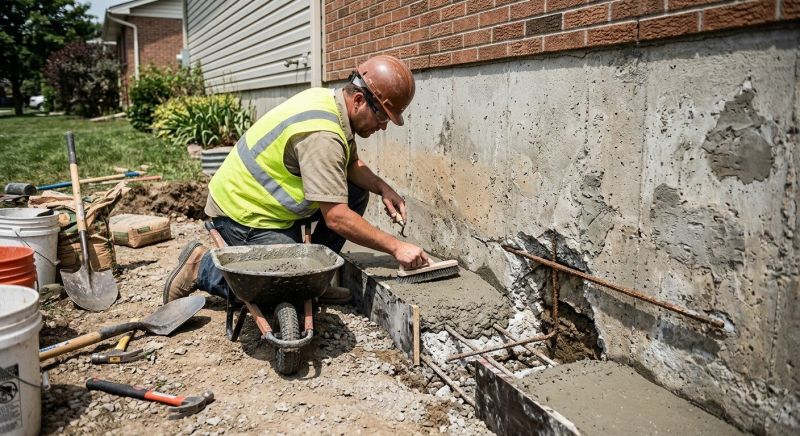 Concrete Foundation Repair detail